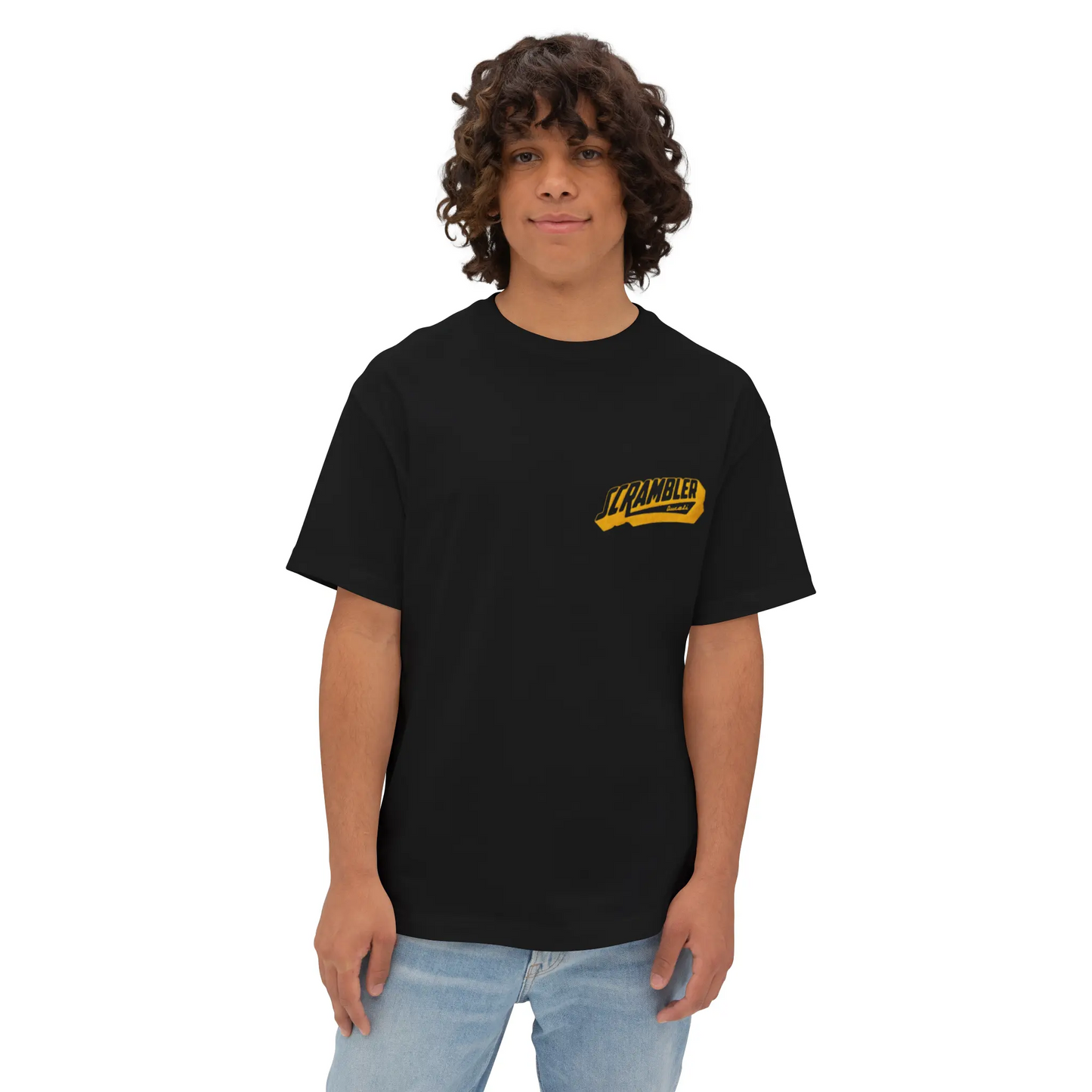 55 Shark Vintage Ducati Scrambler T-shirt Savile Speed Co.