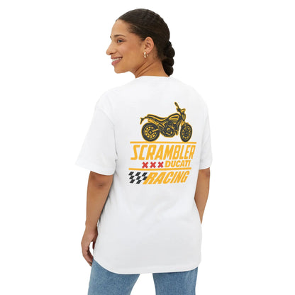 55 Shark Vintage Ducati Scrambler T-shirt Savile Speed Co.