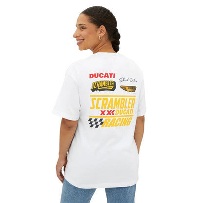 55 Shark Vintage Ducati Scrambler T-shirt - Savile Speed Co.