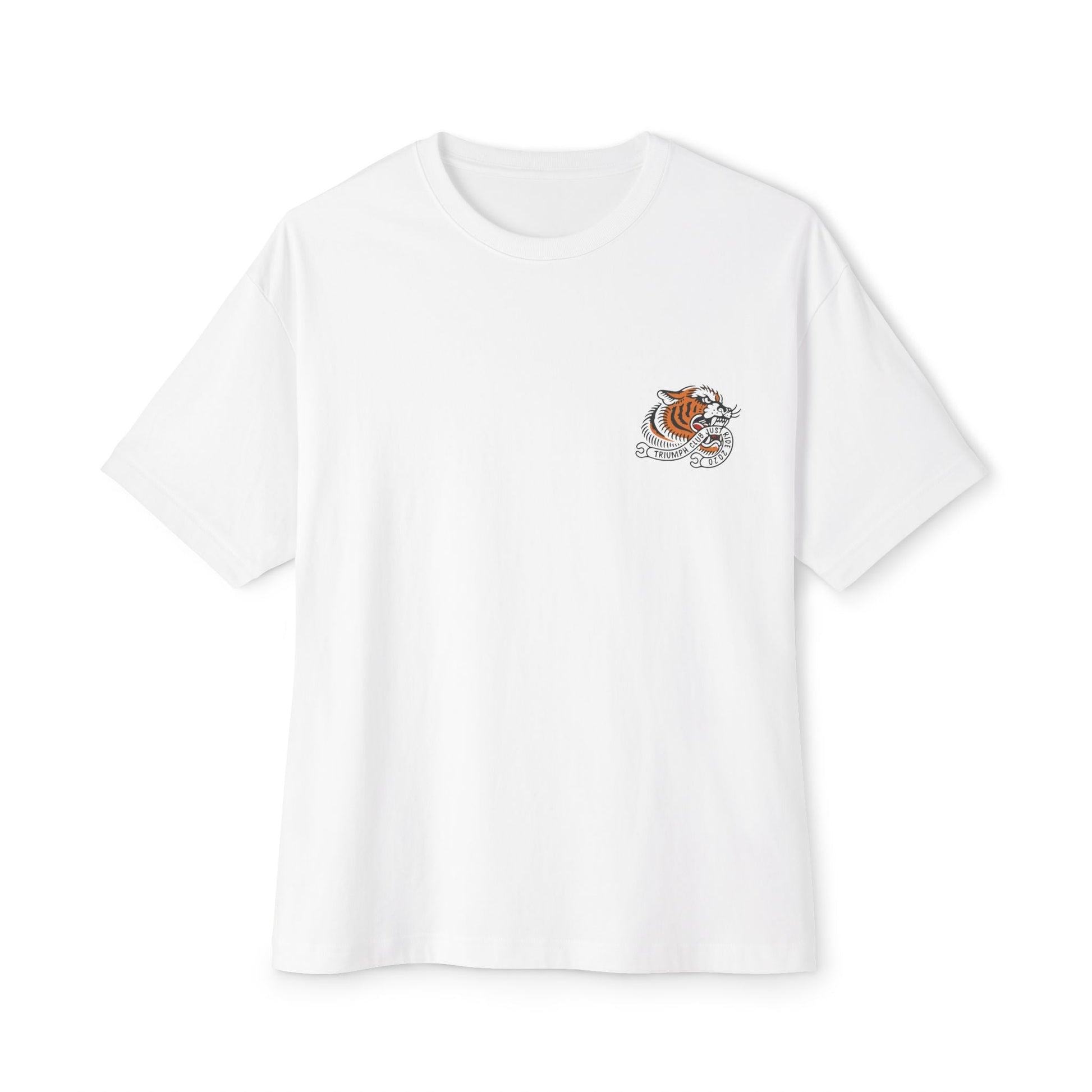 55 Shark Vintage Triumph Tiger Print T-Shirt - Savile Speed Co.