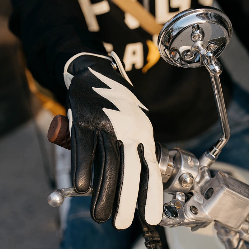 Fogy Garage Vintage Checkered/Lightning Gloves
