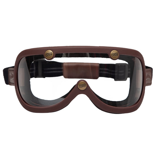Fogy Garage Motorcycle Goggles Exchangeable Lenses