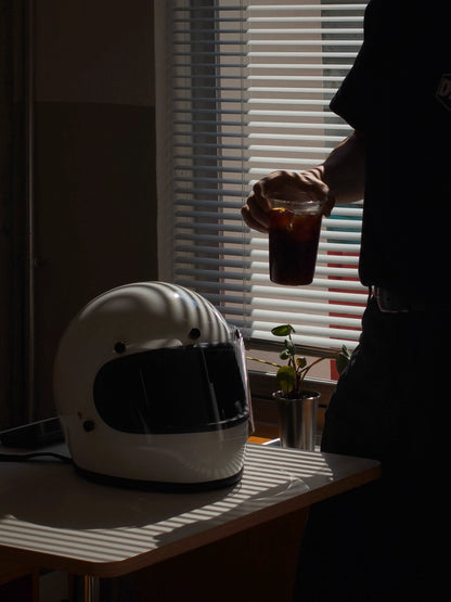 AMZ New Five-Button Motorcycle Helmet Windshield Lenses