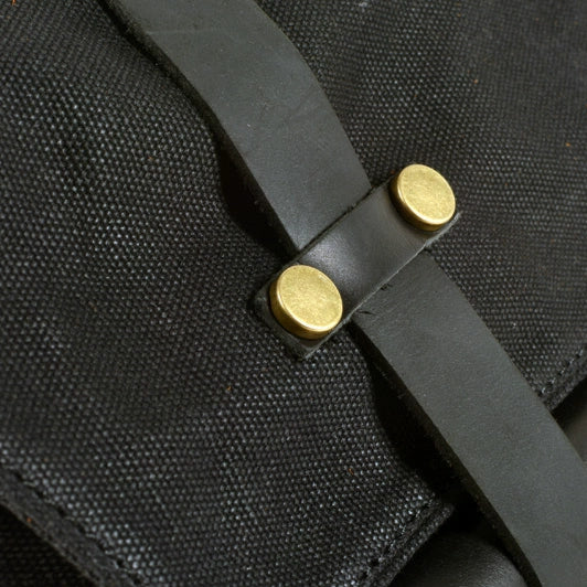 Savile Speed Retro Motorcycle Waxed Canvas Messenger's Bag Pannier