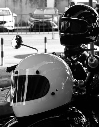 AMZ New Five-Button Motorcycle Helmet Windshield Lenses