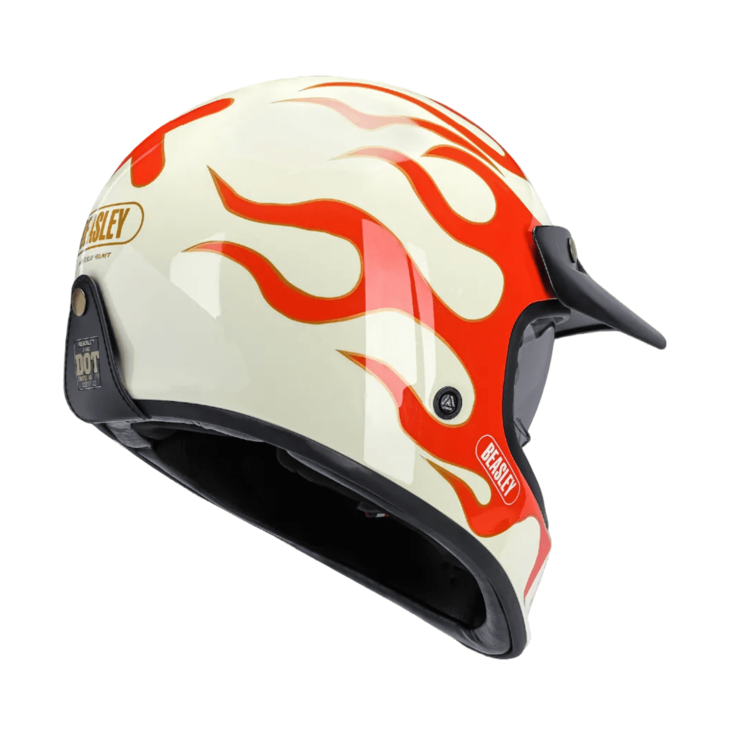 BEASLEY 502 retro motorcycle helmet color range – scrambler open face vintage lid – cafe racer certified helmet – Savile Speed Co.