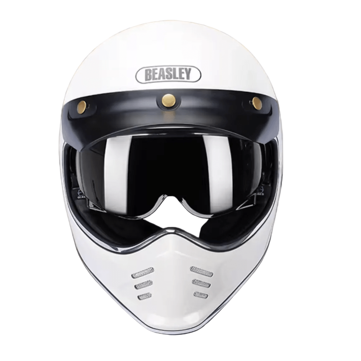 Punk Motorcycle Helmet Cyber Gear- I29 Golden Shield Flower / 3XL Punk Motorcycle Helmet Cyber Gear- I29 Golden Shield Flower / 3XL