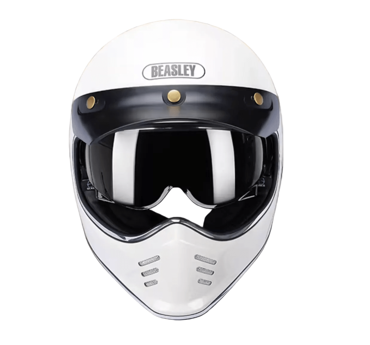 BEASLEY 502 Scrambler Retro Motorcycle Helmet DOT/ECE Certified - Savile Speed Co.