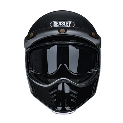 BEASLEY 502 open face helmet color variant – retro fiberglass shell – scrambler vintage motorcycle helmet – Savile Speed Co.