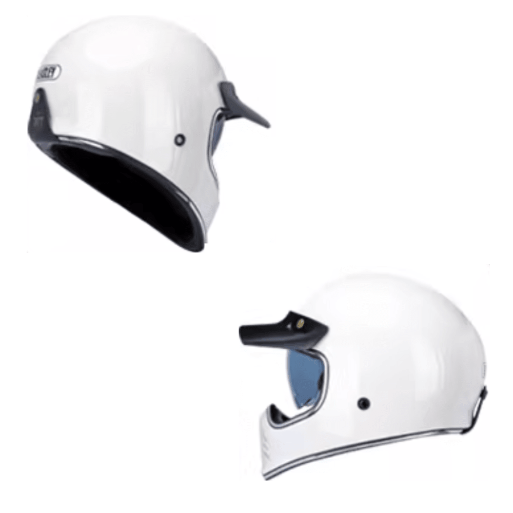 BEASLEY 502 Scrambler Retro Motorcycle Helmet DOT/ECE Certified - Savile Speed Co.