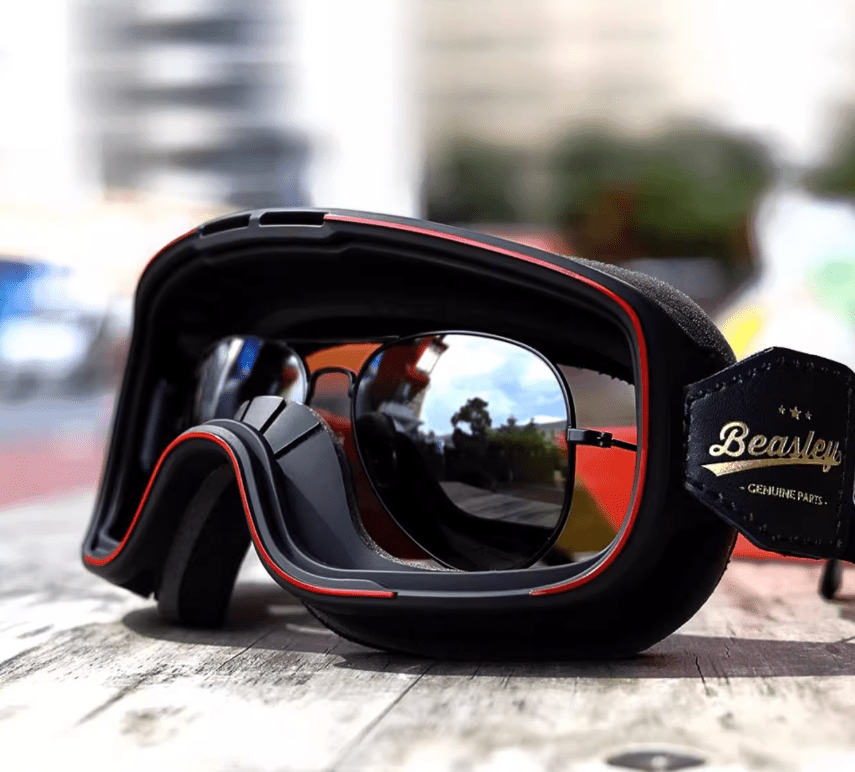 BEASLEY Retro Motorcycle Goggles - Savile Speed Co.