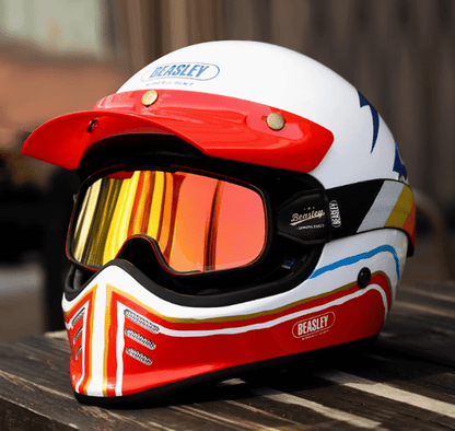 BEASLEY Retro Motorcycle Goggles - Savile Speed Co.