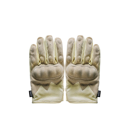 CASYKO lambskin & suede all - season retro motorcycle gloves - Savile Speed Co.