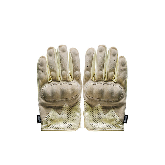 CASYKO lambskin & suede all - season retro motorcycle gloves - Savile Speed Co.
