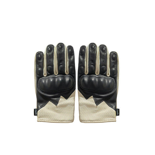 CASYKO lambskin & suede all - season retro motorcycle gloves - Savile Speed Co.