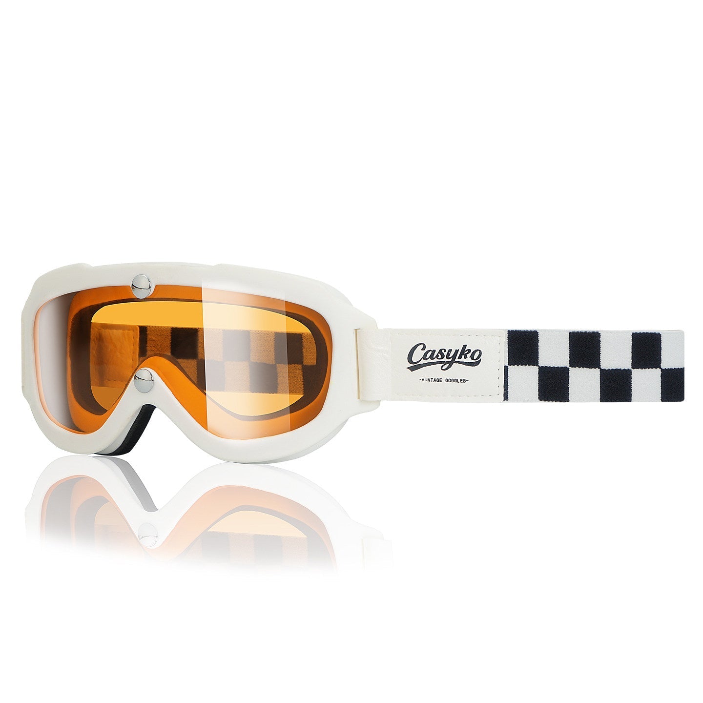 CASYKO Retro Motorcycle Goggles With Replaceable Lenses - Savile Speed Co.