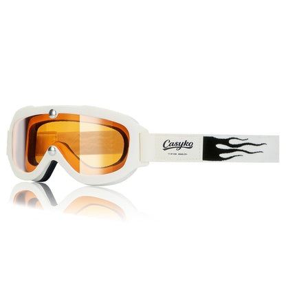 CASYKO Retro Motorcycle Goggles With Replaceable Lenses - Savile Speed Co.