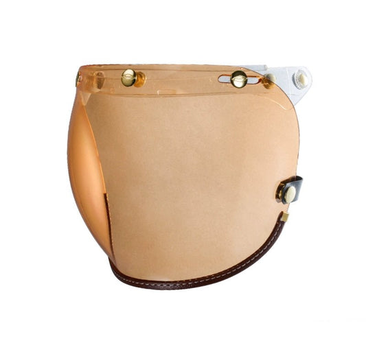 Feture Bubble Shield 3-Snap Flip-Up Motorcycle Visor - Savile Speed Co.