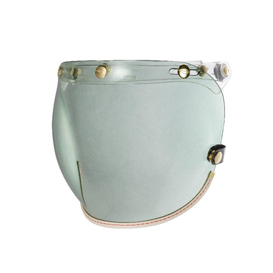 Feture Bubble Shield 3-Snap Flip-Up Motorcycle Visor - Savile Speed Co.