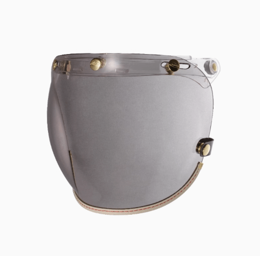 Feture Bubble Shield 3-Snap Flip-Up Motorcycle Visor - Savile Speed Co.