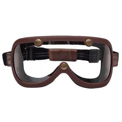 Fogy Garage Motorcycle Goggles Exchangeable Lenses - Savile Speed Co.