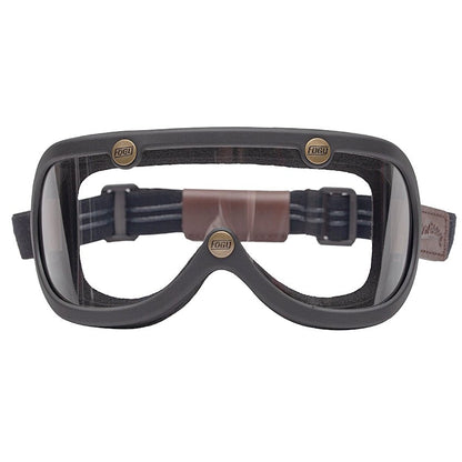 Fogy Garage Motorcycle Goggles Exchangeable Lenses - Savile Speed Co.
