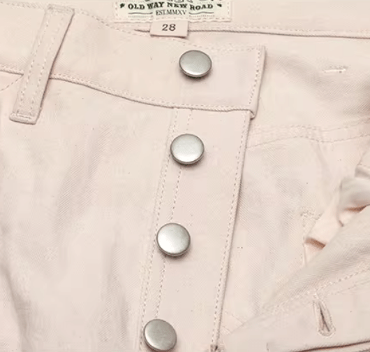 Fogy Garage retro pants lining detail – CE-level Dyneema protection – vintage motorcycle scrambler trousers – Savile Speed Co.
