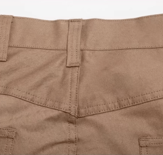 Fogy Garage herringbone pants packaging – retro motorcycle riding trousers – vintage scrambler cafe racer style – Savile Speed Co.