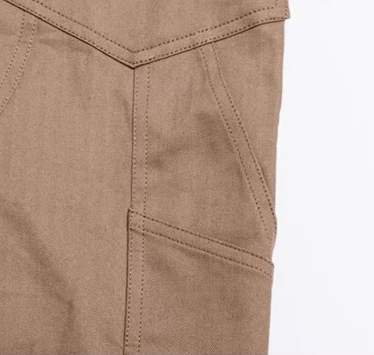 Fogy Garage retro motorcycle pants size chart – herringbone Dyneema lined trousers – vintage cafe racer riding pants – Savile Speed Co.