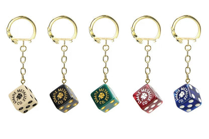 Metalize Dice Vintage Keychain - Savile Speed Co.