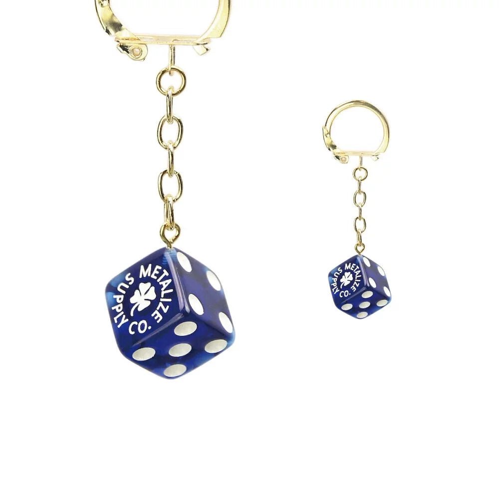 Metalize Dice Vintage Keychain - Savile Speed Co.