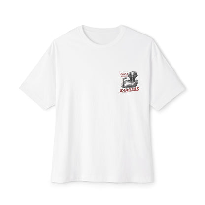 Moke Design Retro Motorcycle Single Cylinder Kawasaki W650 T-shirt - Savile Speed Co.