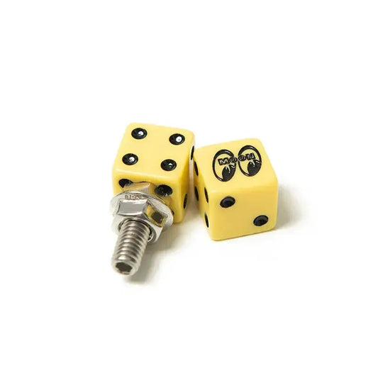 Mooneyes Motorcycle Plate Screws and Valve Stem Caps Savile Speed Co.