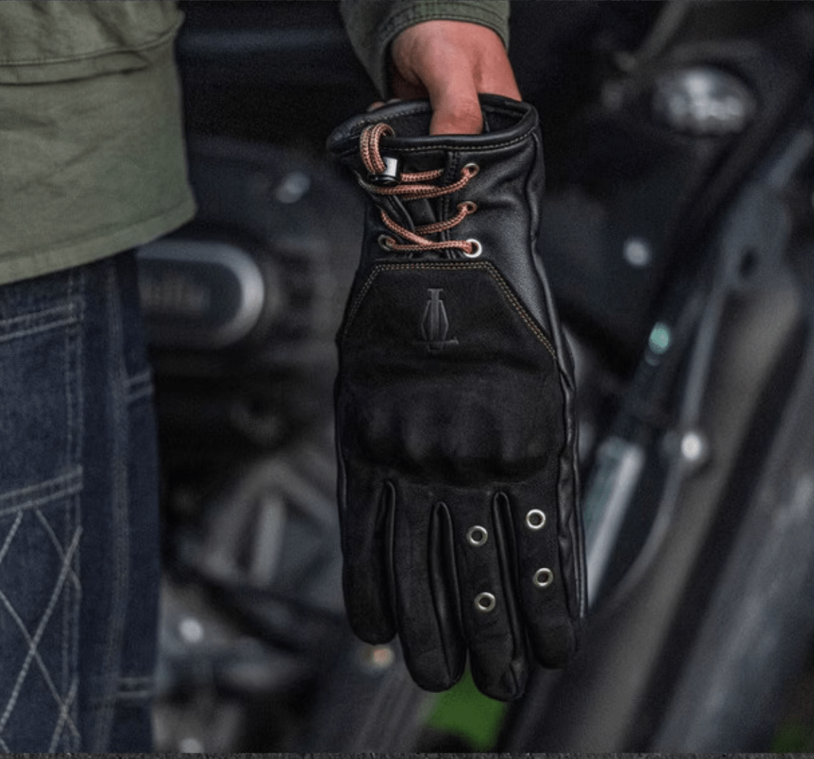 MR MOTOR All - Season Lambskin Retro Motorcycle Gloves - Savile Speed Co.