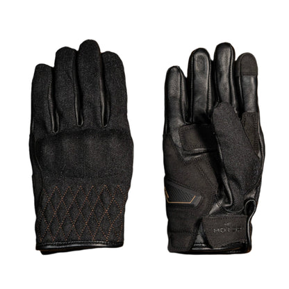 MR MOTOR Denim Retro Motorcycle Riding Gloves - Savile Speed Co.
