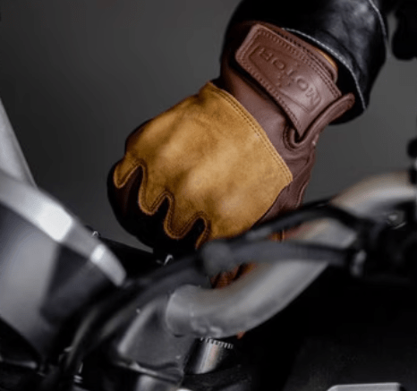 MR MOTOR Faux Suede Retro Motorcycle Riding Gloves Fall/Winter - Savile Speed Co.