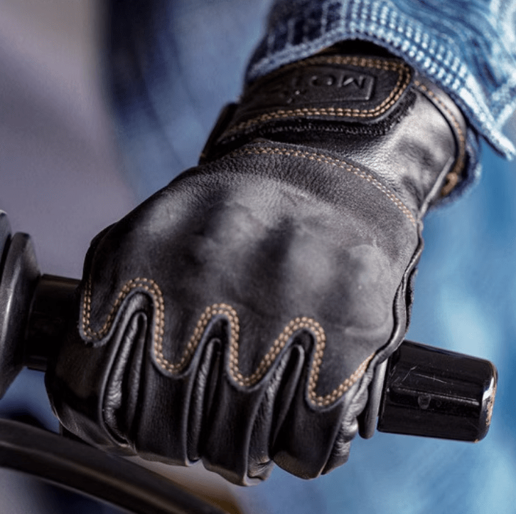 MR MOTOR Faux Suede Retro Motorcycle Riding Gloves Fall/Winter - Savile Speed Co.