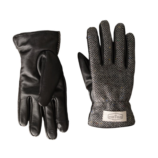 MR MOTOR Tweed Retro Motorcycle Riding Gloves - Savile Speed Co.
