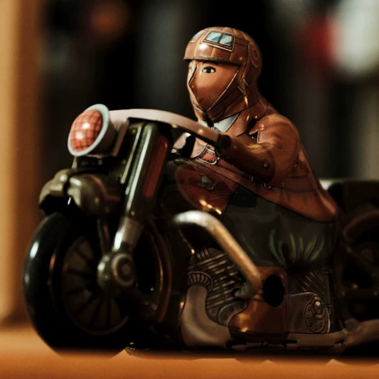 Pass Happiness Handmade Vintage Motorcycle Toy - Savile Speed Co.
