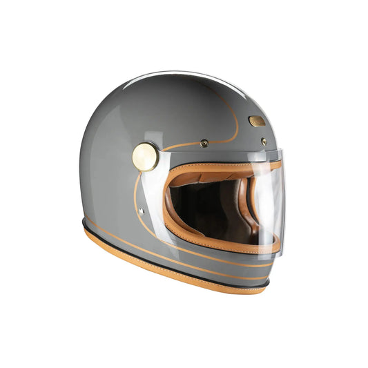 Penguin Headmaster Cafe Racer Retro Motorcycle Helmet DOT Certified - Savile Speed Co. - Retro Motorcycle Helmet, cafe racer
