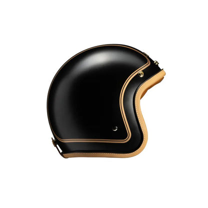 PENGUIN Magellan Open Face Retro Motorcycle Helmet DOT Certified - Savile Speed Co.