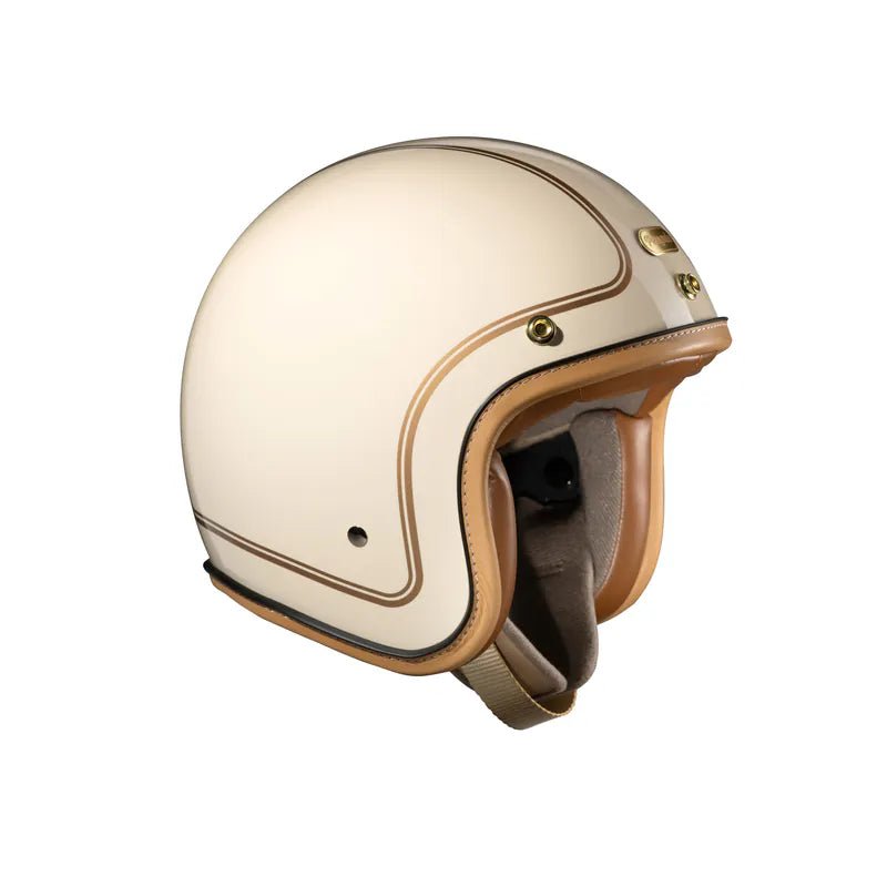 PENGUIN Magellan Open Face Retro Motorcycle Helmet DOT Certified - Savile Speed Co.