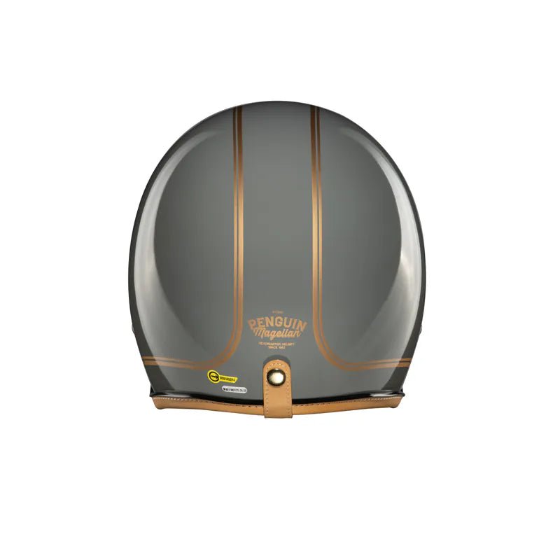 PENGUIN Magellan Open Face Retro Motorcycle Helmet DOT Certified - Savile Speed Co.
