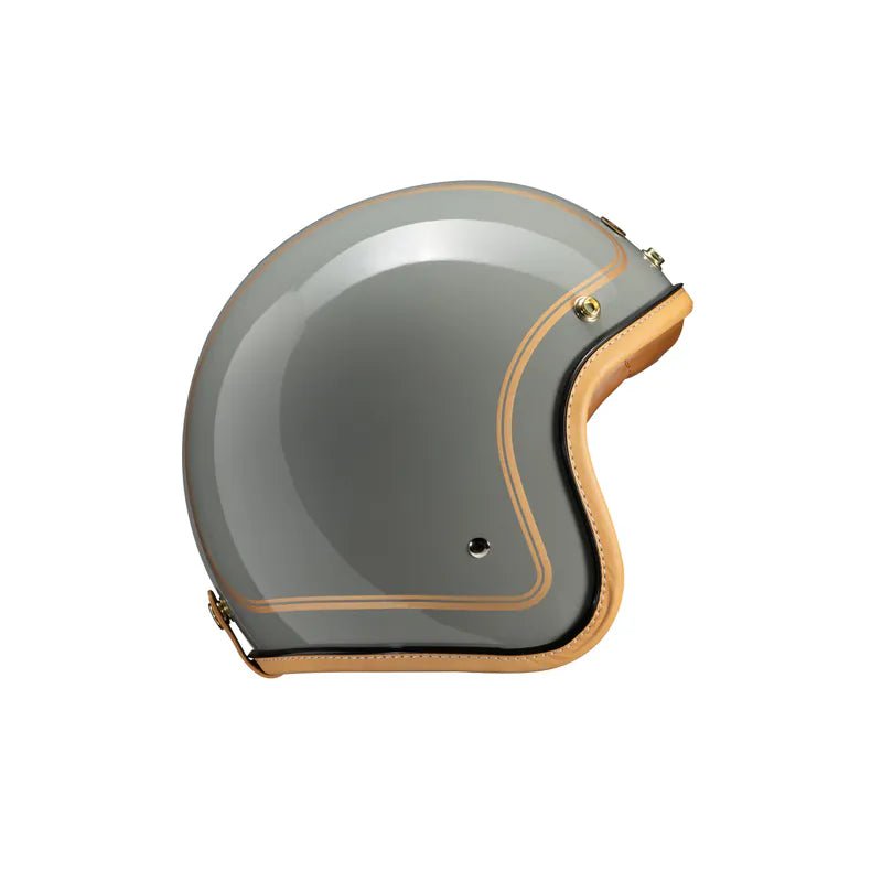 PENGUIN Magellan Open Face Retro Motorcycle Helmet DOT Certified - Savile Speed Co.