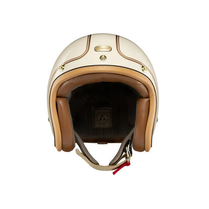 PENGUIN Magellan Open Face Retro Motorcycle Helmet DOT Certified - Savile Speed Co.