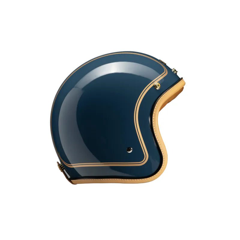PENGUIN Magellan Open Face Retro Motorcycle Helmet DOT Certified - Savile Speed Co.