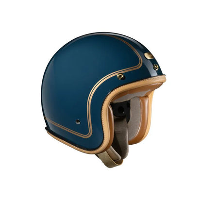 PENGUIN Magellan Open Face Retro Motorcycle Helmet DOT Certified - Savile Speed Co.