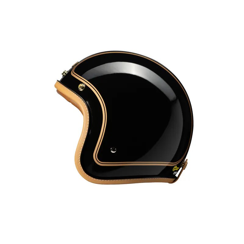 PENGUIN Magellan Open Face Retro Motorcycle Helmet DOT Certified - Savile Speed Co.