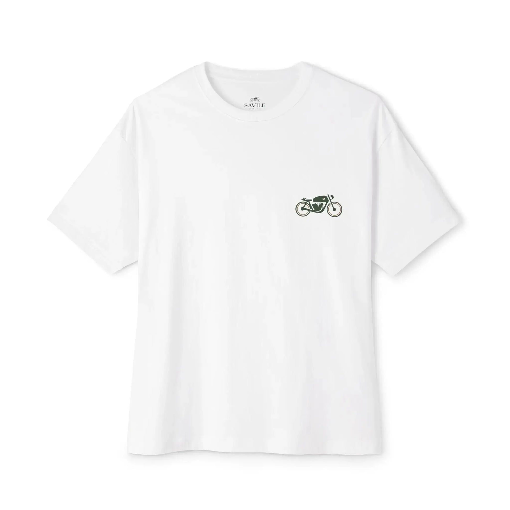 Savile Speed Co. Original Retro Motorcycle T-Shirt: Cafe Racer Savile Speed Co.