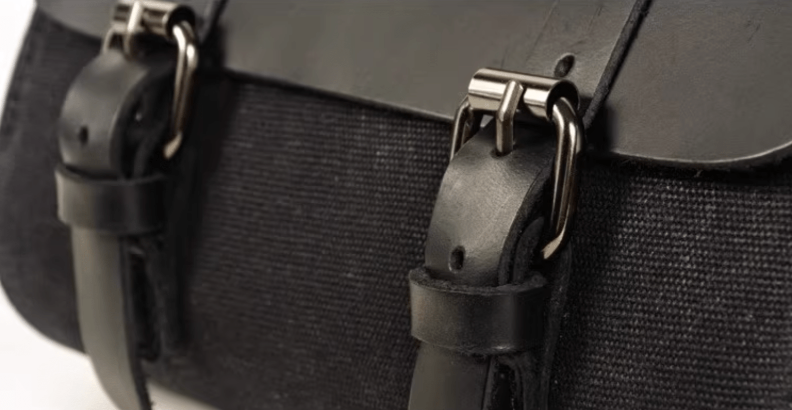 Savile Speed Retro Motorcycle Waxed Canvas Tool Bag Utility Bag - Savile Speed Co.